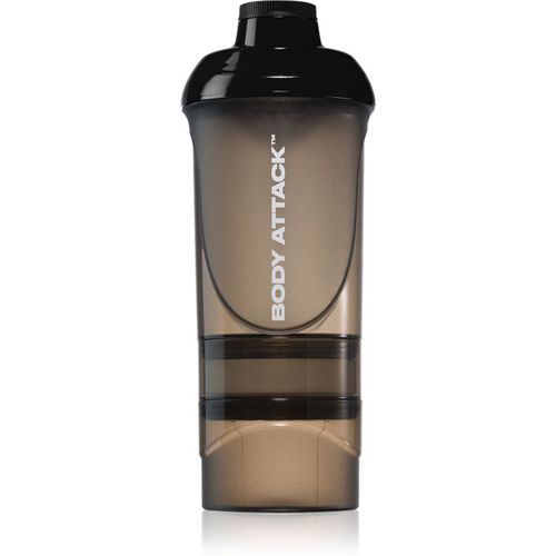 ShakeOne coctelera deportiva color Black 600 ml - Body Attack - Modalova