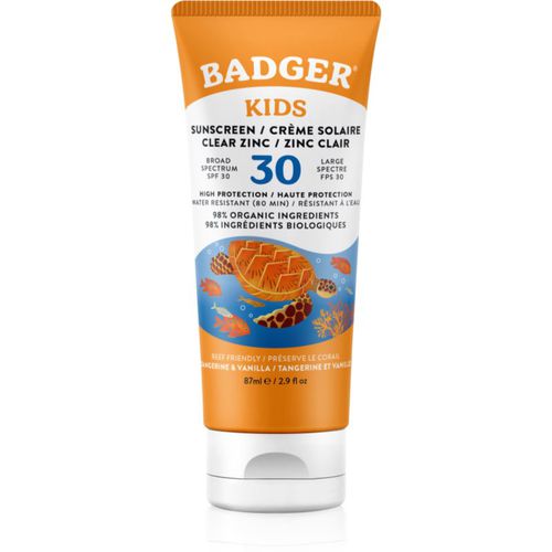 Sun crema abbronzante per bambini SPF 30 87 ml - Badger - Modalova