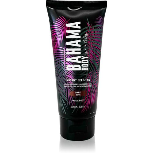 Body Instant Self-Tan creama autobronceadora corporal y facial tono Dark 100 ml - Bahama - Modalova