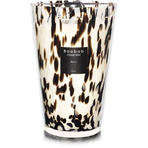 Pearls Black candela profumata 35 cm - Baobab Collection - Modalova