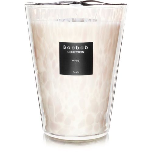 Pearls White vela perfumada 24 cm - Baobab Collection - Modalova