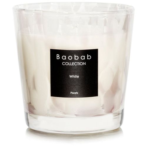 Pearls White candela profumata 8 cm - Baobab Collection - Modalova