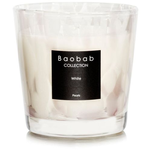 Pearls White vela perfumada 8 cm - Baobab Collection - Modalova