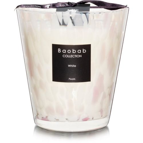 Pearls White candela profumata 16 cm - Baobab Collection - Modalova