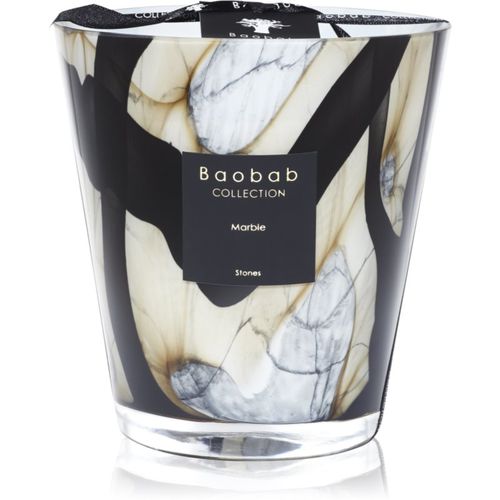 Stones Marble candela profumata 16 cm - Baobab Collection - Modalova