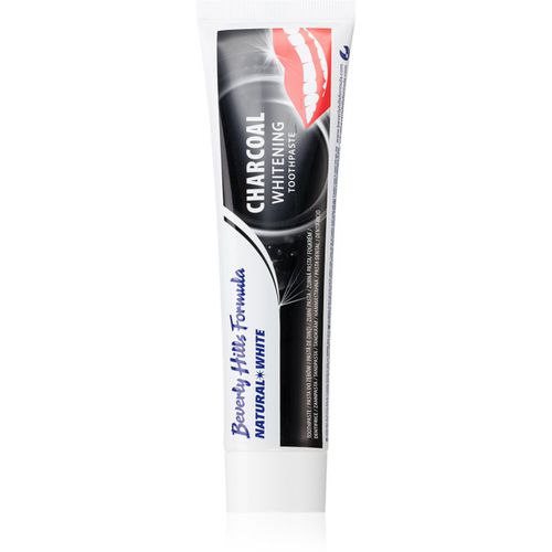 Natural White Charcoal Whitening pasta de dientes blanqueadora con carbón activo 100 ml - Beverly Hills Formula - Modalova