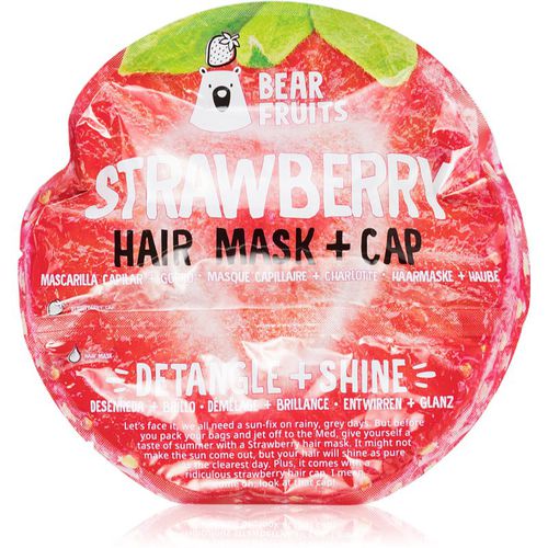 Strawberry mascarilla para cabello para dar brillo y suavidad al cabello 20 - Bear Fruits - Modalova