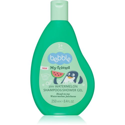 Strawberry Shampoo & Shower Gel Watermelon champú y gel de ducha 2 en 1 para niños 1+ 250 ml - Bebble - Modalova