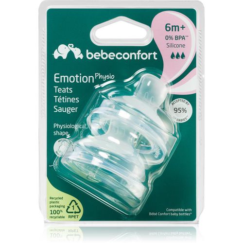 Emotion Physio Fast Flow tettarella per biberon 6 m+ 2 pz - Bebeconfort - Modalova