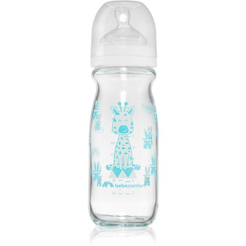 Emotion Glass White biberon Giraffe 0-12 m 270 ml - Bebeconfort - Modalova