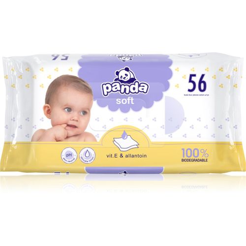 Panda Soft toallitas húmedas limpiadoras para niños 56 ud - Bella Baby Happy - Modalova