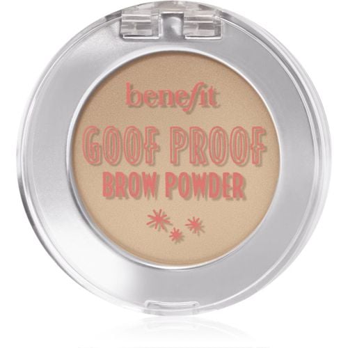 Goof Proof Brow Powder Puder für die Augenbrauen Farbton 1 Cool Light Blonde 1,9 g - Benefit - Modalova