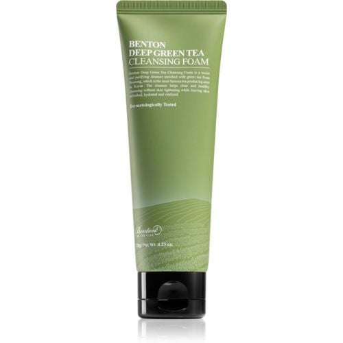 Deep Green Tea mousse detergente idratante con the verde 120 g - Benton - Modalova