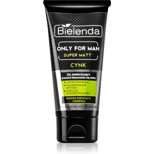 Only for Men Super Mat Feuchtigkeitsgel gegen ein glänzendes Gesicht und erweiterte Poren 50 ml - Bielenda - Modalova