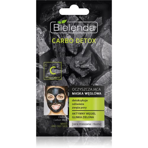 Carbo Detox Active Carbon reinigende Maske mit Aktivkohle für fettige und Mischhaut 8 g - Bielenda - Modalova