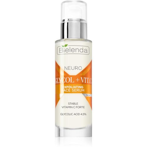 Neuro Glicol + Vit. C sérum de noche rejuvenecedor con efecto exfoliante 30 ml - Bielenda - Modalova