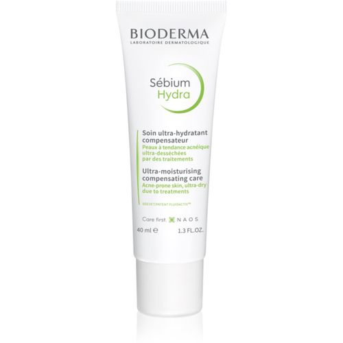 Sébium Hydra crema hidratante para pieles resecas e irritadas debido a un tratamiento de acné 40 ml - Bioderma - Modalova