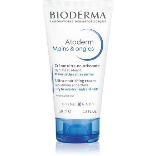 Atoderm Cream Hand & Nails crema per le mani per pelli molto secche, sensibili e atopiche 50 ml - Bioderma - Modalova