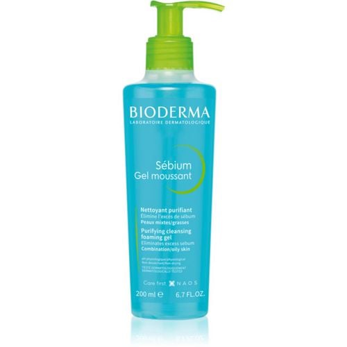 Sébium Gel Moussant Reinigungsgel für fettige und Mischhaut 200 ml - Bioderma - Modalova