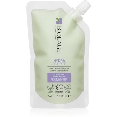 Essentials HydraSource mascarilla de limpieza profunda para cabello seco 100 ml - Biolage - Modalova