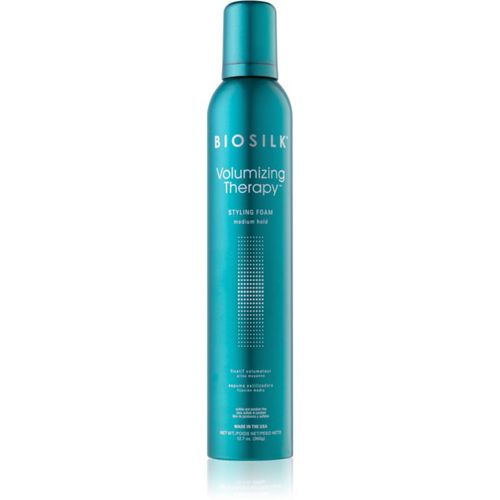 Volumizing Therapy Styling Foam schiuma per capelli fissaggio medio 360 g - Biosilk - Modalova