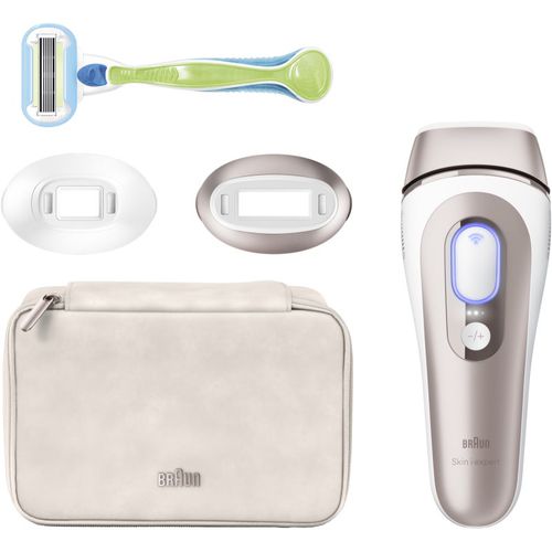 Smart Skin Expert IPL7147 dispositivo inteligente IPL para eliminar el vello para cuerpo, rostro, zona del bikini y axilas 1 ud - Braun - Modalova