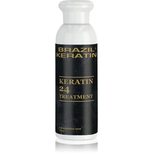 Keratin Treatment 24 tratamiento especial para reparar y alisar cabello dañado 150 ml - Brazil Keratin - Modalova