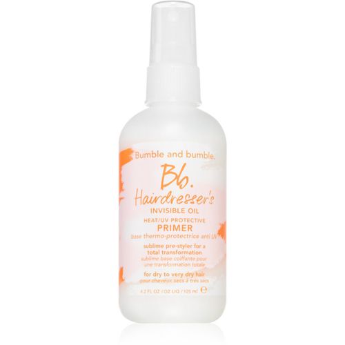 Hairdresser's Invisible Oil Heat/UV Protective Primer spray preparación para un aspecto impecable del cabello 125 ml - Bumble and Bumble - Modalova