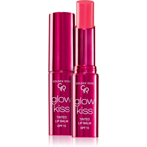 Glow Kiss bálsamo labial con color SPF 15 tono 03 Berry Pink 3 g - Golden Rose - Modalova