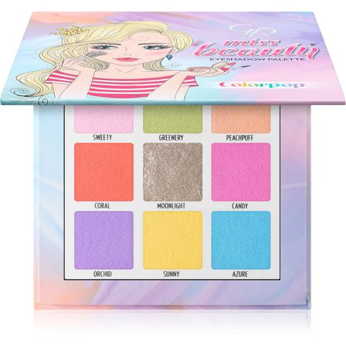 Miss Beauty palette di ombretti colore Colorpop 9x13 g - Golden Rose - Modalova