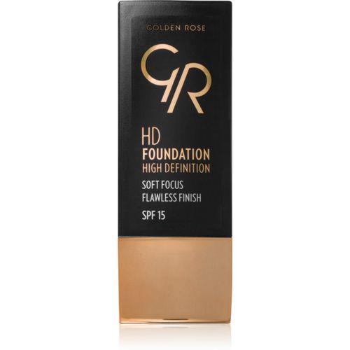 High Definition fondotinta idratante SPF 15 colore 106 Taupe 30 ml - Golden Rose - Modalova