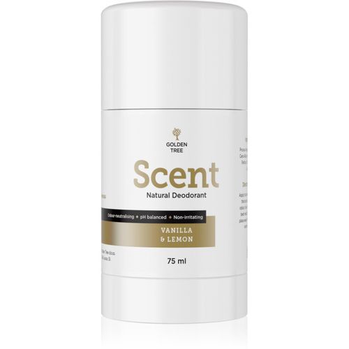 Scent Natural Deodorant deodorante solido senza sali di alluminio Vanila and Lemon 75 ml - Golden Tree - Modalova