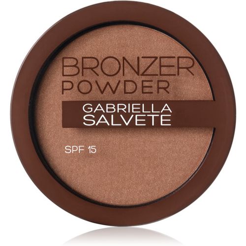 Bronzer Powder Bräunungspuder SPF 15 Farbton 03 8 g - Gabriella Salvete - Modalova