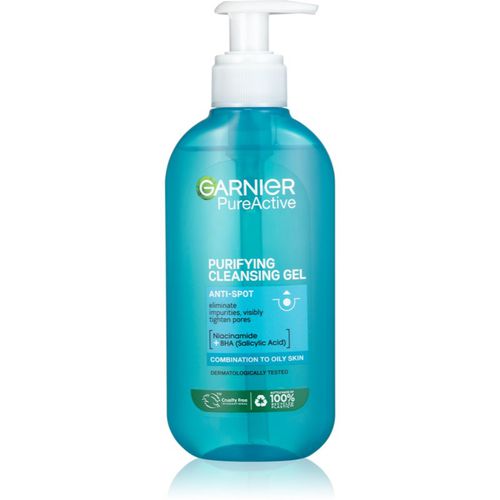 Pure Reinigungsgel für problematische Haut, Akne 200 ml - Garnier - Modalova