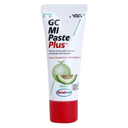 MI Paste Plus crema rimineralizzante protettiva per denti sensibili al fluoro aroma Melon 35 ml - GC - Modalova