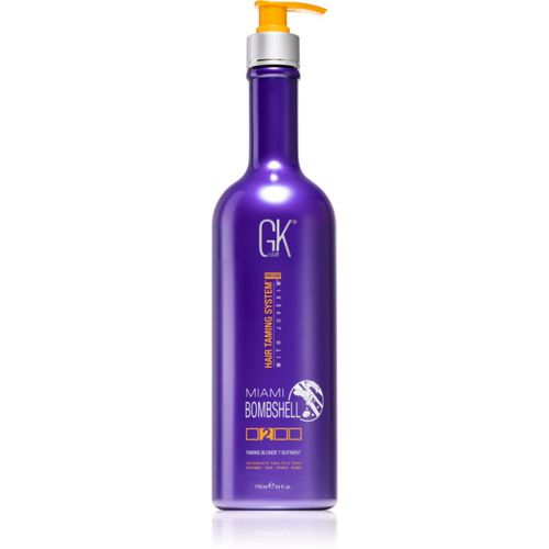 Miami Bombshell Taming Blonde Treatment Keratinmaske für blondes und meliertes Haar 710 ml - GK Hair - Modalova