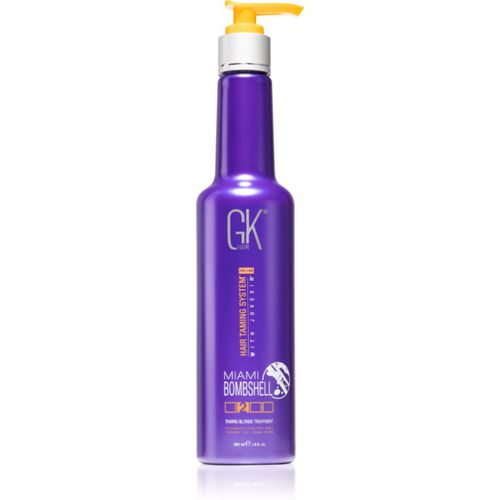 Miami Bombshell Taming Blonde Treatment Keratinmaske für blondes und meliertes Haar 280 ml - GK Hair - Modalova