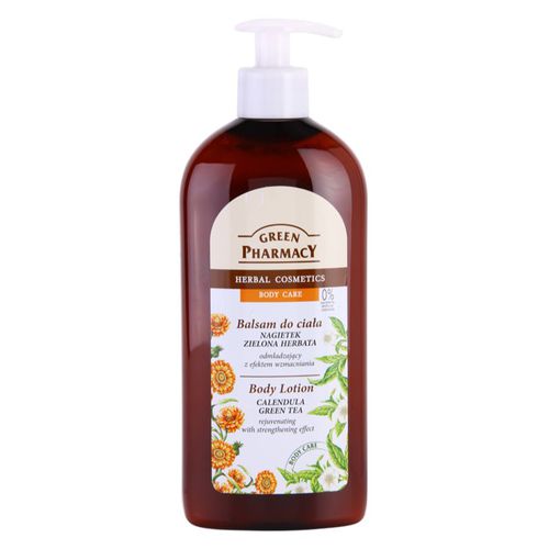 Calendula & Green Tea Body Lotion verjüngende Bodymilch mit stärkender Wirkung 500 ml - Green Pharmacy - Modalova