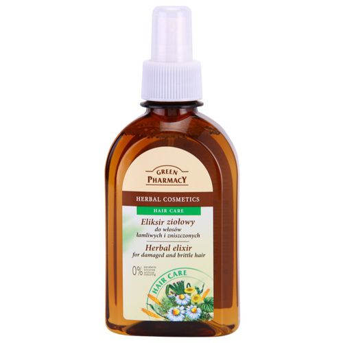 Herbal Elixir Hair Care elisir alle erbe per capelli danneggiati e fragili 250 ml - Green Pharmacy - Modalova