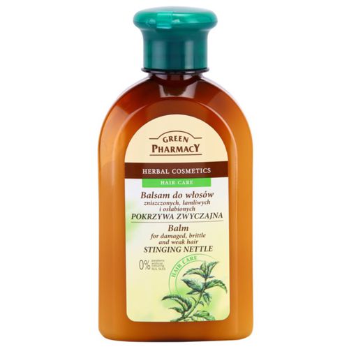 Hair Care Stinging Nettle bálsamo para cabello dañado, quebradizo y debilitado 300 ml - Green Pharmacy - Modalova