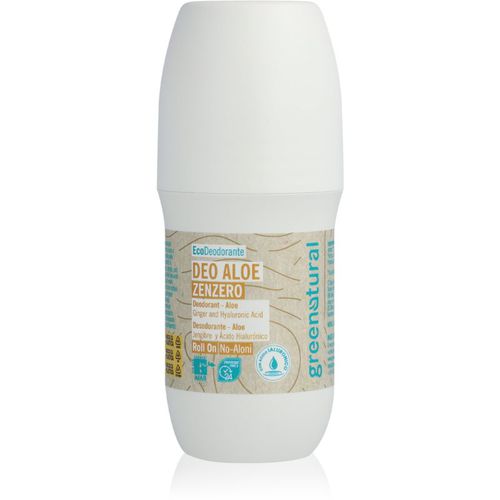 Deodorant Roll-On Ginger desodorante mineral con ácido hialurónico 75 ml - Greenatural - Modalova