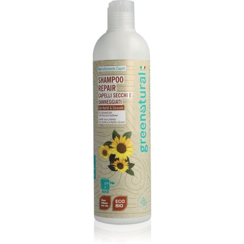 Shampoo Repair champú regenerador para cabello seco y dañado con manteca de karité 400 ml - Greenatural - Modalova