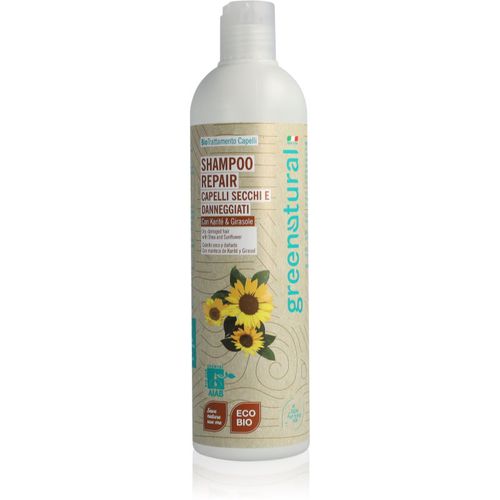 Shampoo Repair shampoo rigenerante per capelli rovinati e secchi con burro di karité 400 ml - Greenatural - Modalova