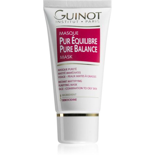 Pure Balance mascarilla limpiadora para reducir el exceso de sebo y suavizar poros 50 ml - Guinot - Modalova