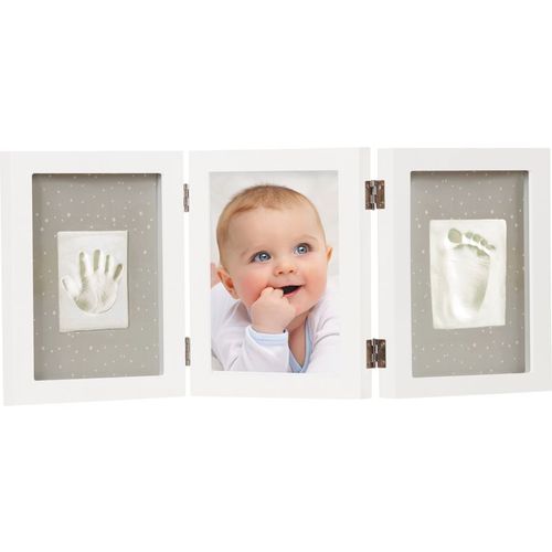 Luxury Memory Box Triple Frame Printset set impronte neonato 1 pz - Dooky - Modalova