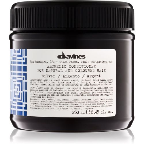 Alchemic Conditioner Silver acondicionador hidratante para resaltar el color del cabello 250 ml - Davines - Modalova