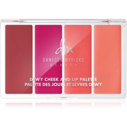 Dewy Cheek & Lip Palette paleta multiusos para el rostro tono Dew It Flirty 25 g - Danessa Myricks Beauty - Modalova