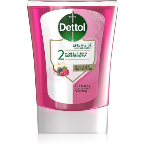 Energise Liquid Hand Wash Wild Berries & Crisp Apple recambio para dosificador de jabón sin contacto 250 ml - Dettol - Modalova