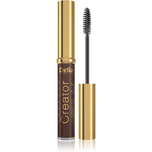 Creator gel para cejas 4 en 1 tono Brown 7 ml - Delia Cosmetics - Modalova