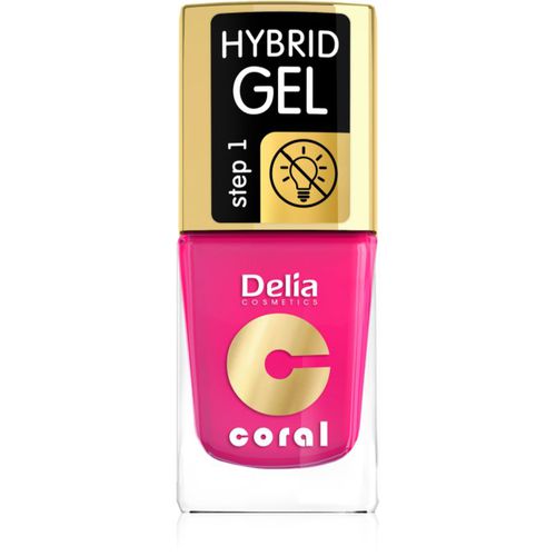 Coral Nail Enamel Hybrid Gel esmalte de uñas en gel tono 03 11 ml - Delia Cosmetics - Modalova